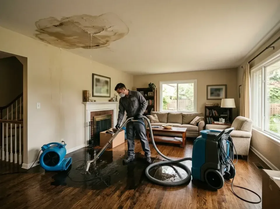 attic-pipe-burst-ceiling-drip-008 — frequently asked questions, Water Damage Restoration & Carpet Care in Broad Brook, CT